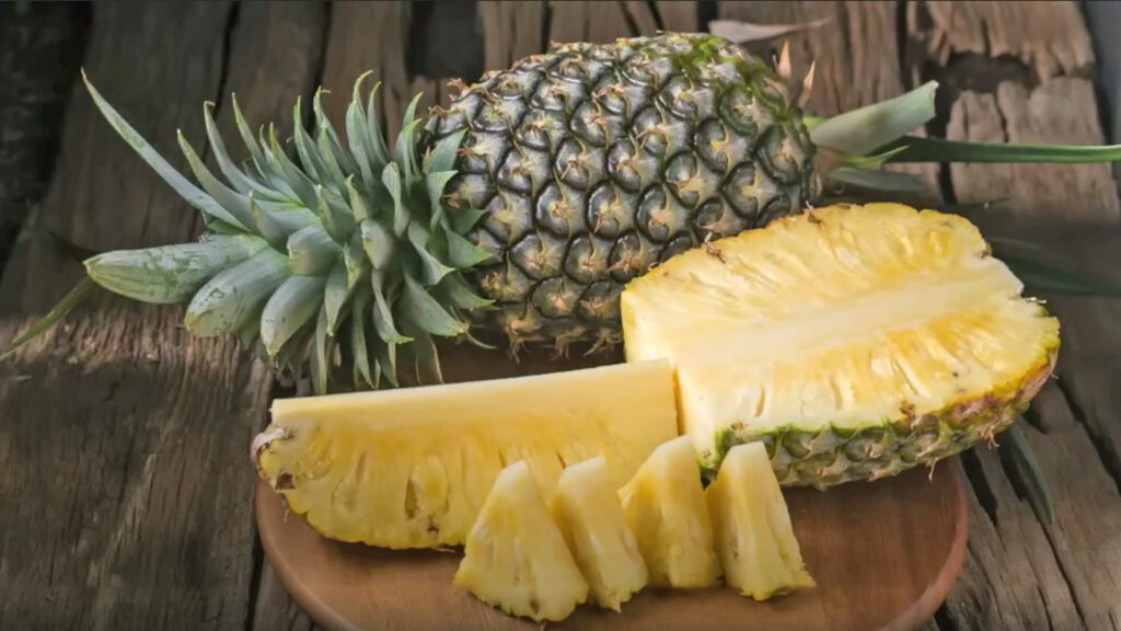 Indian pineapples packed hygienically for global shipping